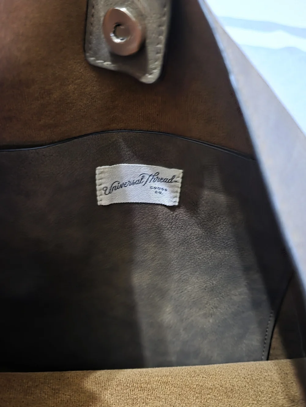 Everyday Large Brown Shoulder Bag